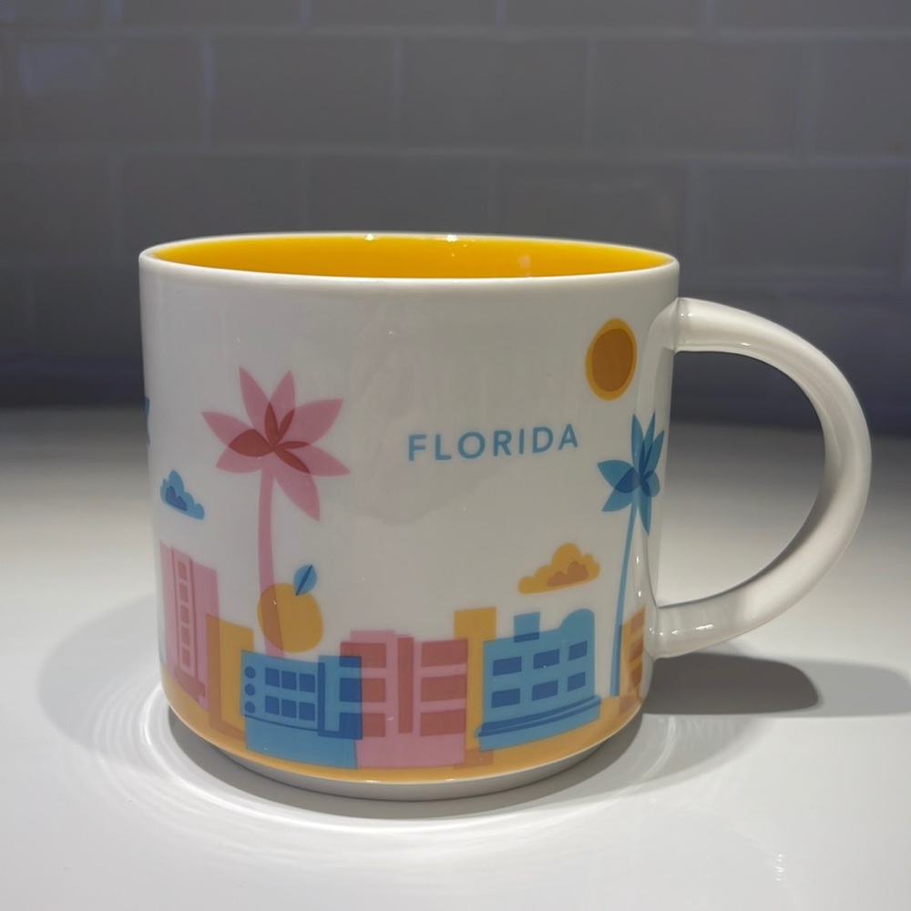 STARBUCKS You Are Here Collection Florida Ceramic Mug